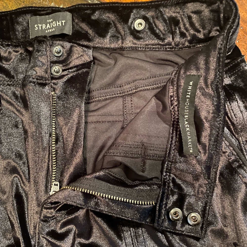 White House black market straight ankle pants